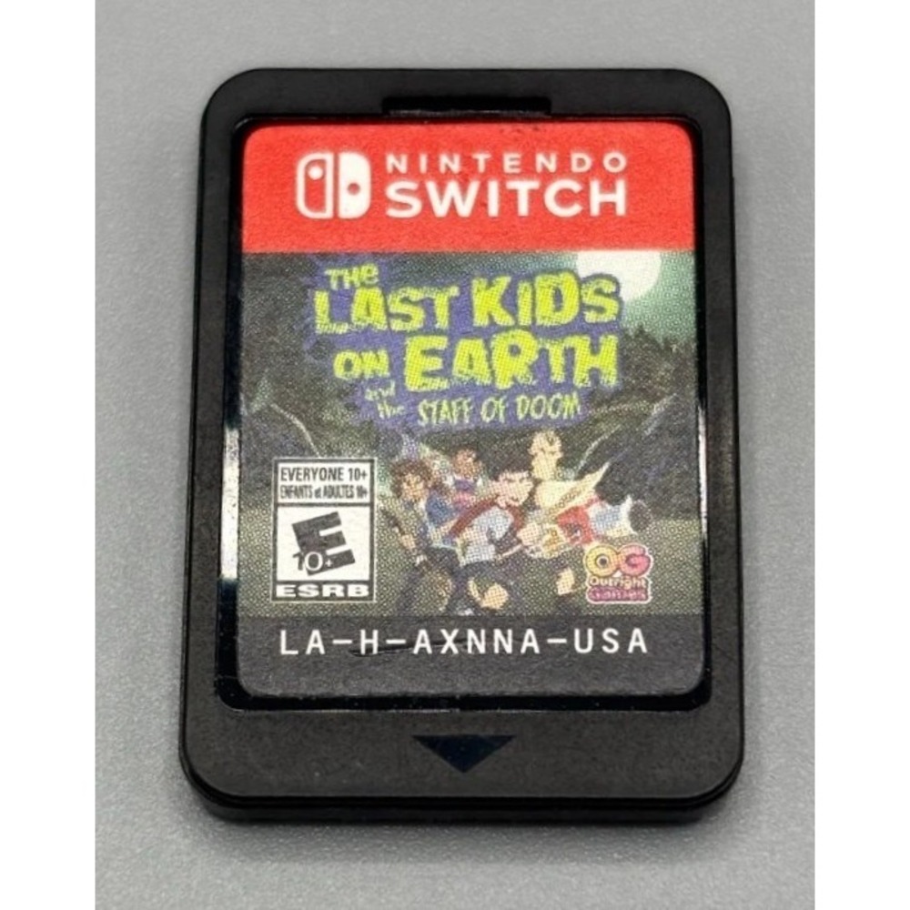 The Last Kids on Earth and the Staff of Doom Nintendo Switch Game Cartridge Only